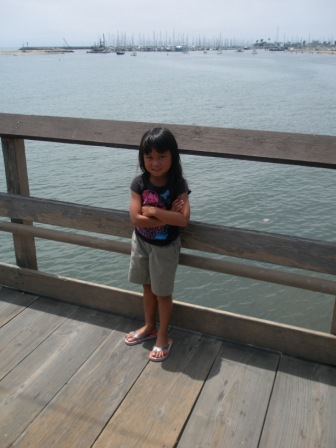 Kasen on the pier